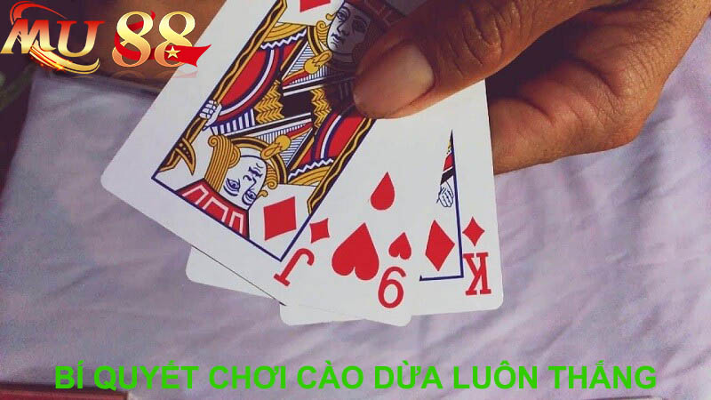 bí quyết chơi bài cào dừa